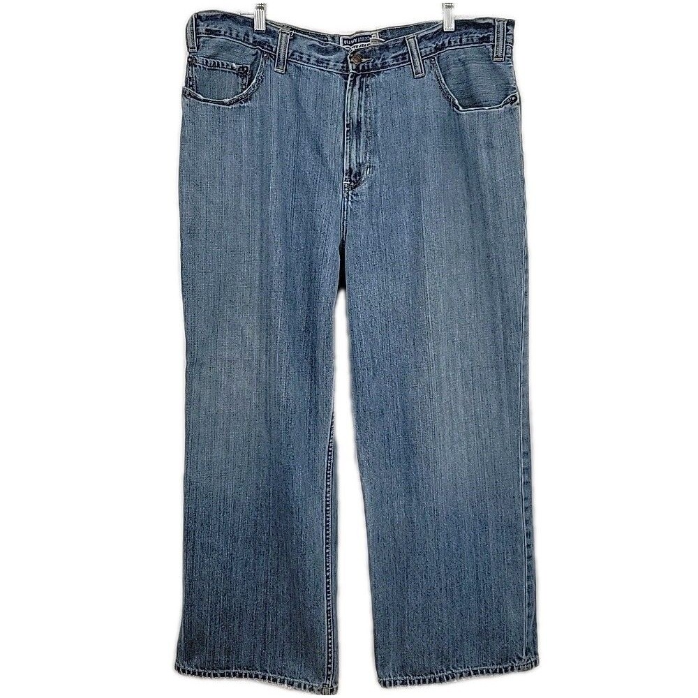 Old Navy Baggy Y2K Denim Jeans 40x28 Streetwear Skater Wide Leg Loose‎ Vintage